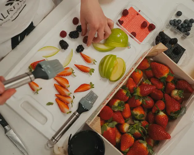Frutas para pastelería